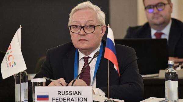Заместитель Министра иностранных дел Российской Федерации, шерпа России в БРИКС Сергей Рябков Заместитель Министра иностранных дел Российской Федерации, шерпа России в БРИКС Сергей Рябков