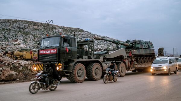 Турецкая военная техника в провинции Идлиб Турецкая военная техника в провинции Идлиб