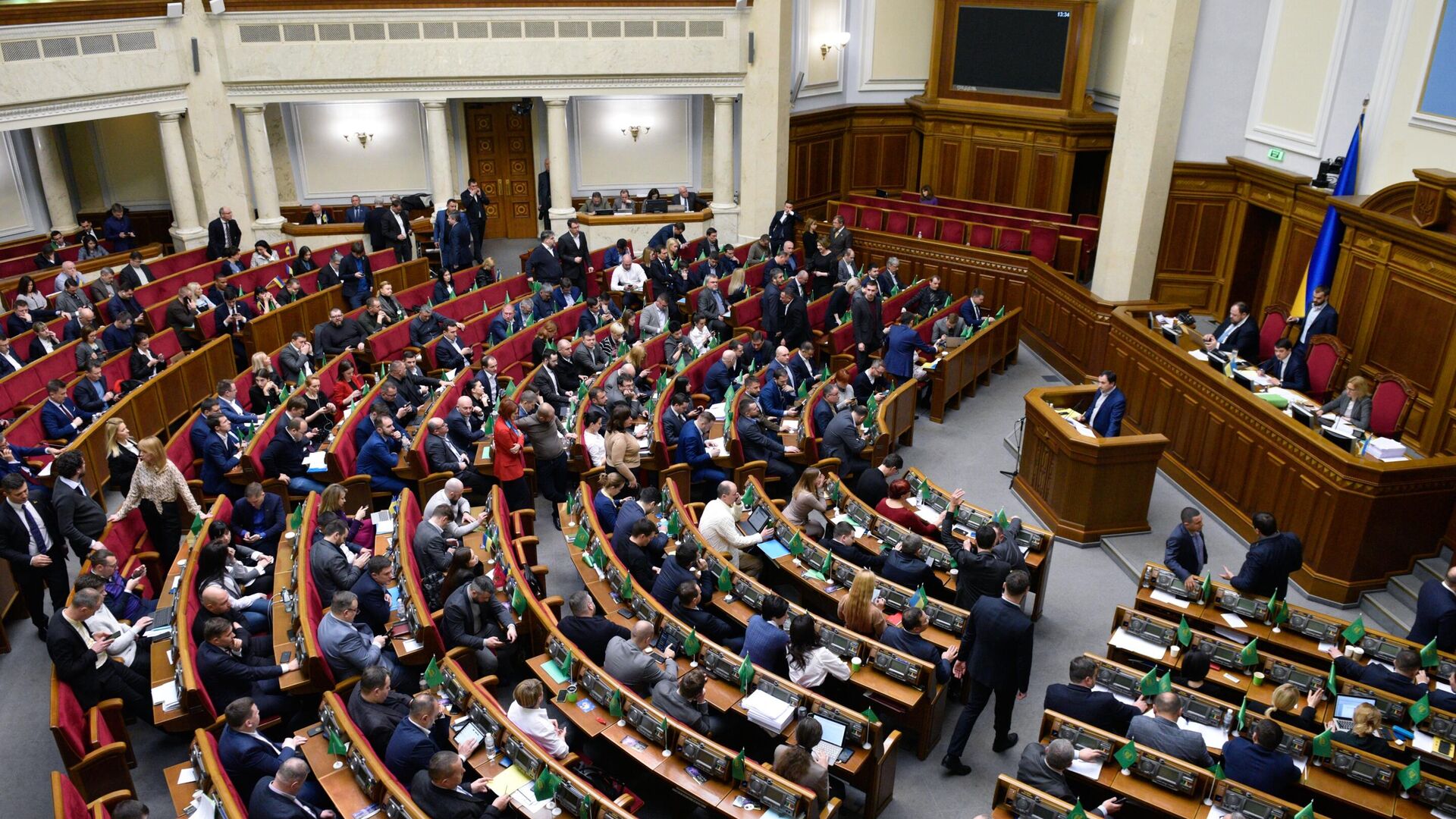 Заседание Верховной рады Украины Заседание Верховной рады Украины - РИА Новости, 1920, 05.10.2020