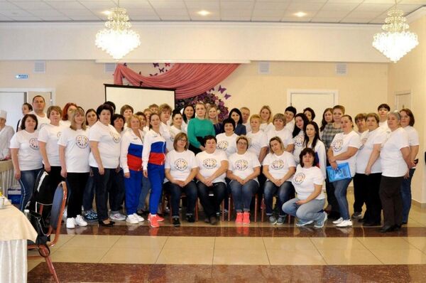 Участники проекта Атмосфера здоровья на торжественном открытии Участники проекта Атмосфера здоровья на торжественном открытии