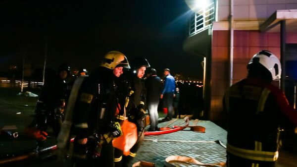 Пожар в доме престарелых в Москве Пожар в доме престарелых в Москве