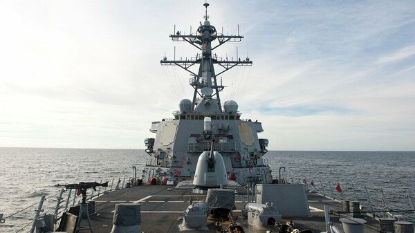 Театр одного зрителя. Эсминцу из США показали в Черном море, что к чему Театр одного зрителя. Эсминцу из США показали в Черном море, что к чему
