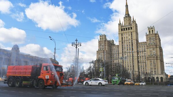 Дезинфекция дорог в Москве Дезинфекция дорог в Москве