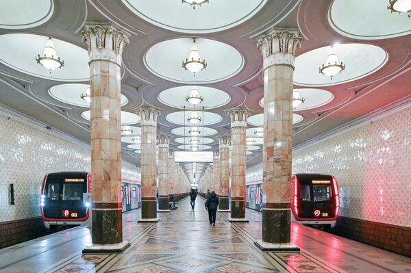 Московский метрополитен в период режима самоизоляции граждан Московский метрополитен в период режима самоизоляции граждан