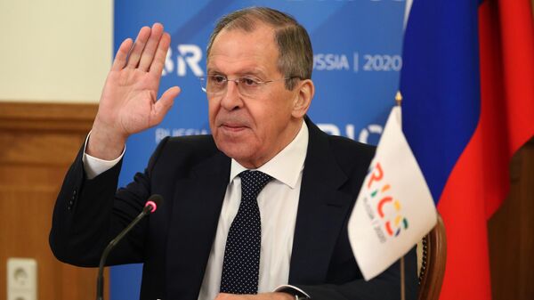 Министр иностранных дел РФ Сергей Лавров принимает участие в онлайн-встрече глав МИД стран БРИКС Министр иностранных дел РФ Сергей Лавров принимает участие в онлайн-встрече глав МИД стран БРИКС