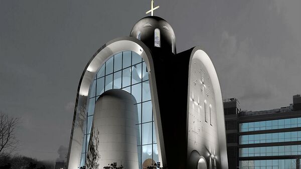 Храм в честь Священномученика Игнатия Богоносца. Москва. ARCHPOINT, Архитекторы А.Р.Е.А.Л., номинация Unbuilt Work Храм в честь Священномученика Игнатия Богоносца. Москва. ARCHPOINT, Архитекторы А.Р.Е.А.Л., номинация Unbuilt Work