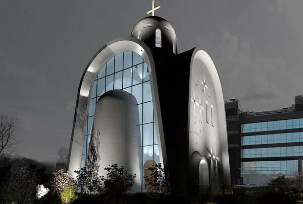Храм в честь Священномученика Игнатия Богоносца. Москва. ARCHPOINT, Архитекторы А.Р.Е.А.Л., номинация Unbuilt Work Храм в честь Священномученика Игнатия Богоносца. Москва. ARCHPOINT, Архитекторы А.Р.Е.А.Л., номинация Unbuilt Work