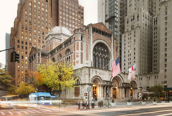 Купол епископальной церкви Святого Варфоломея. Нью-Йорк, США. Acheson Doyle Partners Architects, PC, номинация Restoration Купол епископальной церкви Святого Варфоломея. Нью-Йорк, США. Acheson Doyle Partners Architects, PC, номинация Restoration