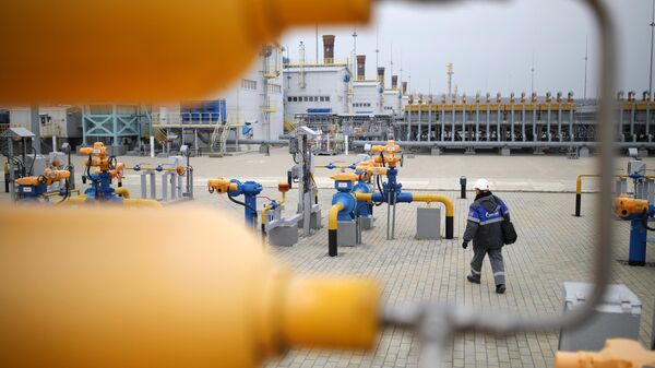 Компрессорная станция Русская, входящая в систему газопроводов для обеспечения поставок газа Компрессорная станция Русская, входящая в систему газопроводов для обеспечения поставок газа