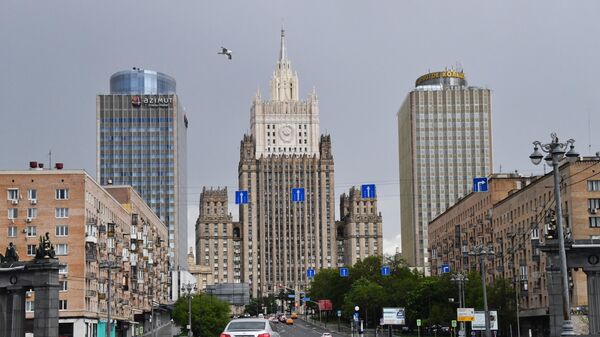 Здание Министерства иностранных дел РФ в Москве Здание Министерства иностранных дел РФ в Москве