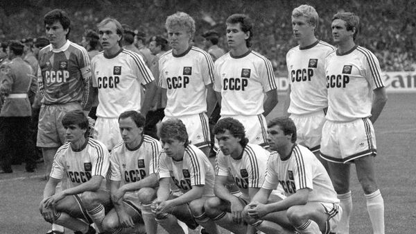 Футболисты сборной СССР на ЕВРО-1988