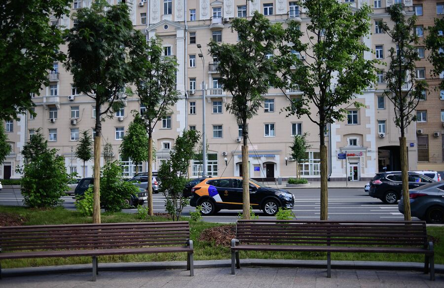 Благоустройство пешеходных зон на Садовом кольце Благоустройство пешеходных зон на Садовом кольце