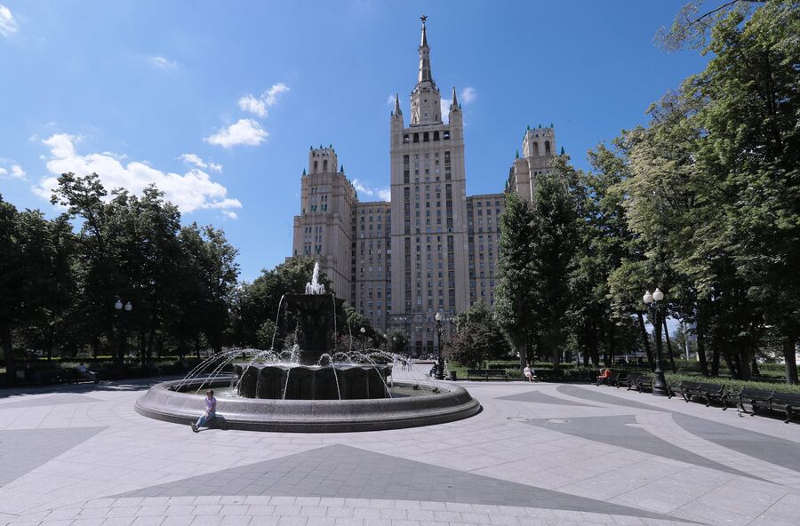 Благоустройство пешеходных зон на Садовом кольце Благоустройство пешеходных зон на Садовом кольце