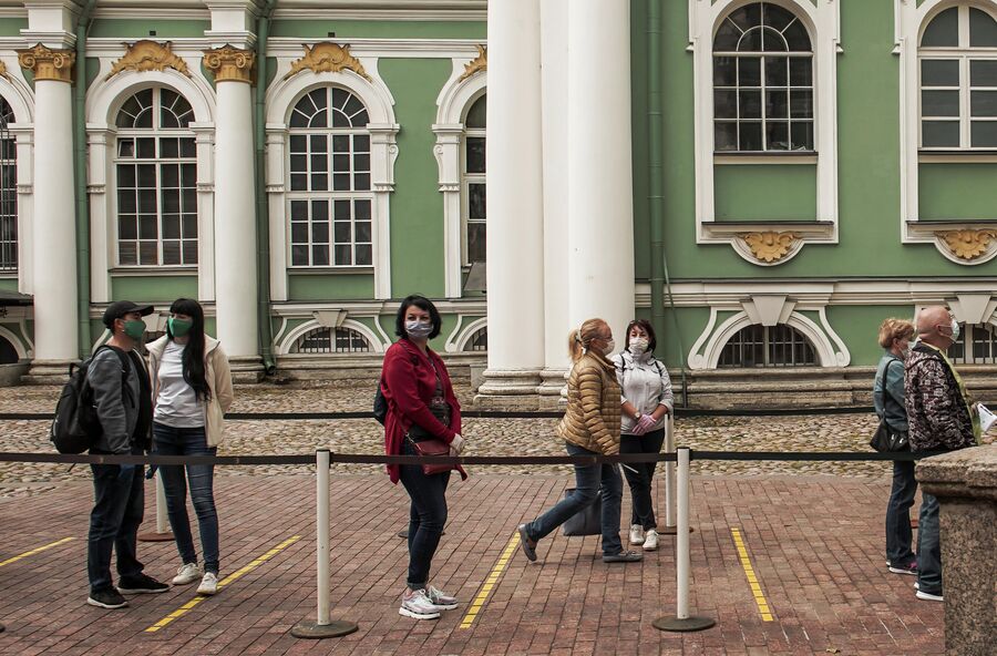 Эрмитаж возобновил работу после карантина Эрмитаж возобновил работу после карантина