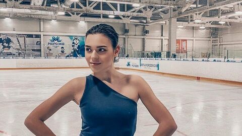 Российская фигуристка Аделина Сотникова Российская фигуристка Аделина Сотникова