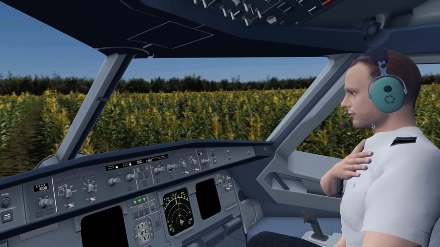 Кадр из проекта Чудо на кукурузном поле: VR-расследование год спустя Кадр из проекта Чудо на кукурузном поле: VR-расследование год спустя