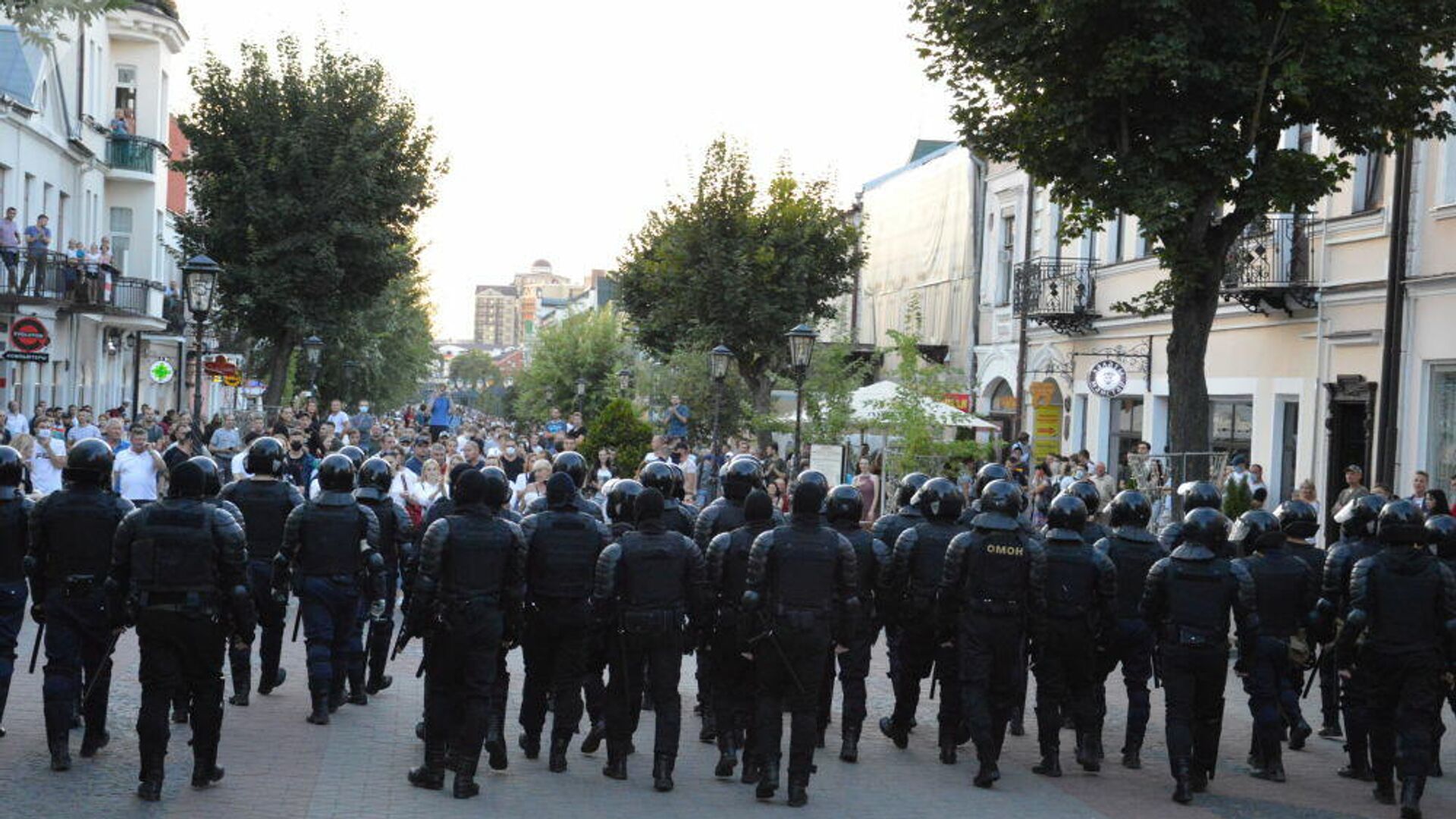 Акция протеста в Бресте Акция протеста в Бресте - РИА Новости, 1920, 14.05.2021
