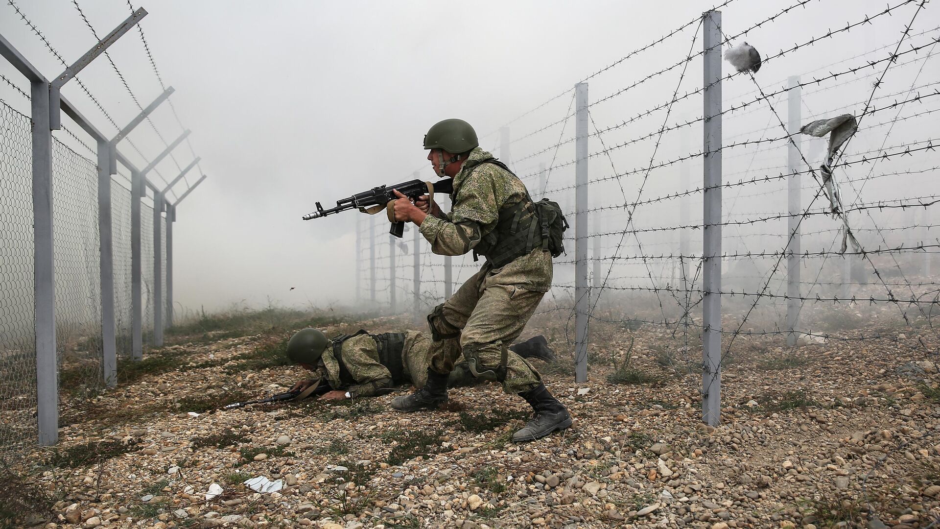 Военнослужащие воздушно-десантных войск на учения Военнослужащие воздушно-десантных войск на учения - РИА Новости, 1920, 13.09.2020