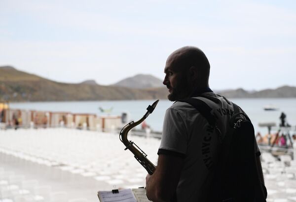 Арт-директор Международного фестиваля Koktebel Jazz Party, джазовый музыкант Сергей Головня Арт-директор Международного фестиваля Koktebel Jazz Party, джазовый музыкант Сергей Головня