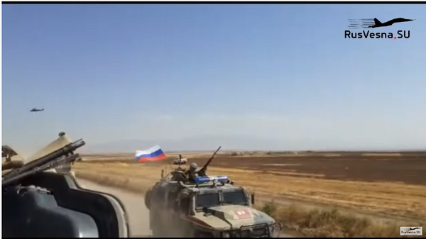 Появилось видео инцидента с российскими и американскими военными в Сирии Появилось видео инцидента с российскими и американскими военными в Сирии