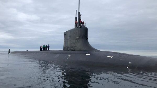 Американская подводная лодка USS Seawolf (SSN 21) у берегов Тромсё. 21 августа 2020 Американская подводная лодка USS Seawolf (SSN 21) у берегов Тромсё. 21 августа 2020