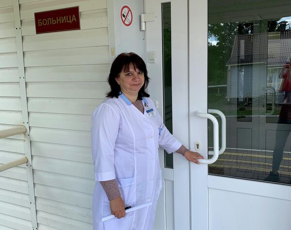 Старшая медсестра Копысской участковой больницы Татьяна Барановская Старшая медсестра Копысской участковой больницы Татьяна Барановская