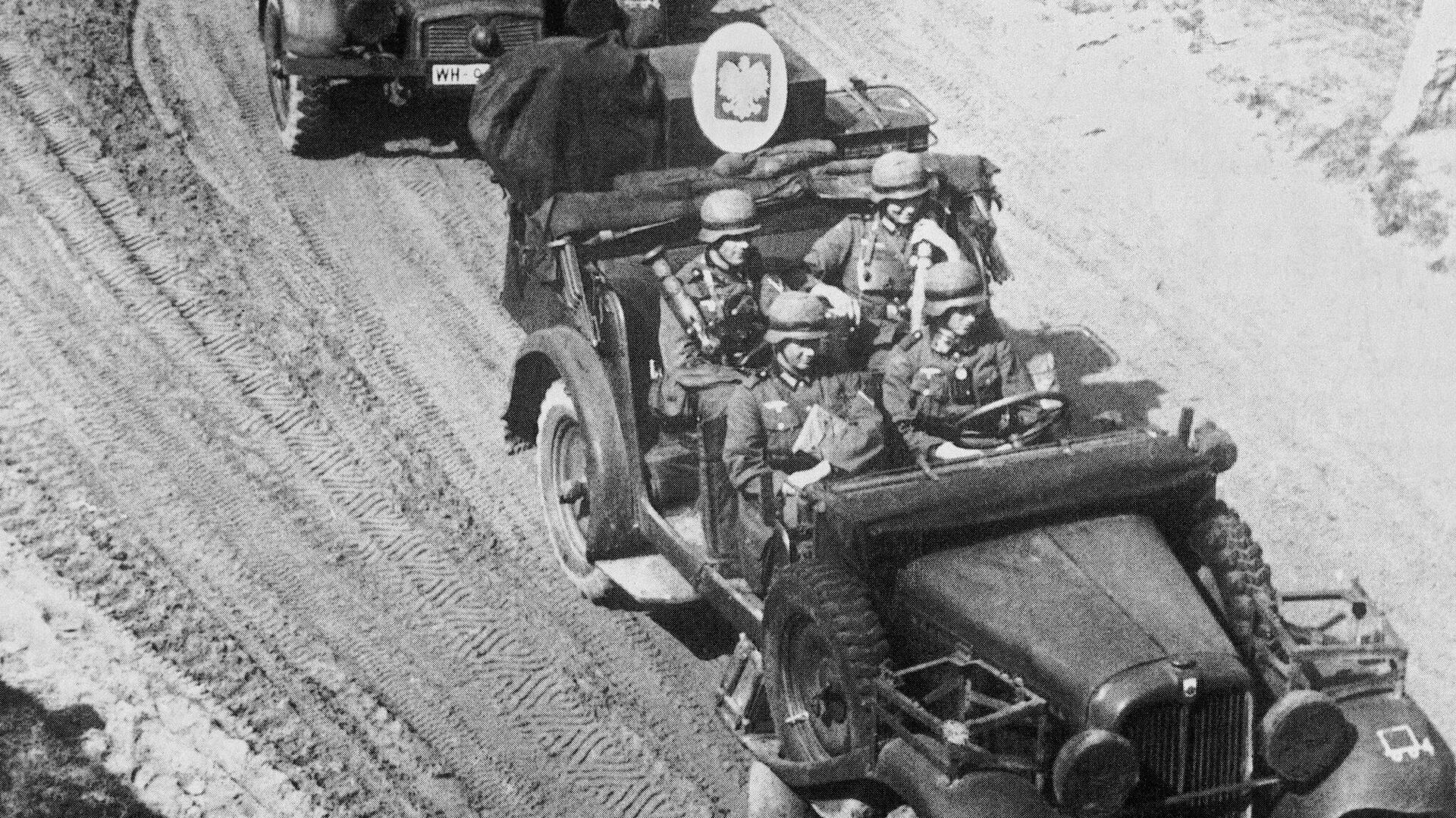 1 сентября 1939 года войска Германии вторгаются в Польшу, начав Вторую мировую войну в Европе 1 сентября 1939 года войска Германии вторгаются в Польшу, начав Вторую мировую войну в Европе - РИА Новости, 1920, 27.01.2021