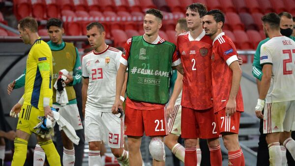 Футболисты сборной России вылетели из Будапешта после матча Лиги наций