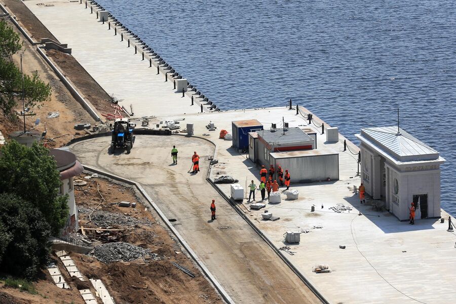 Реконструкция парка Северного речного вокзала Реконструкция парка Северного речного вокзала