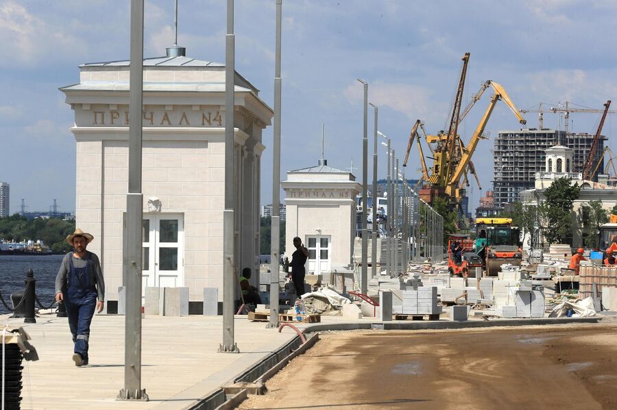 Реконструкция парка Северного речного вокзала Реконструкция парка Северного речного вокзала
