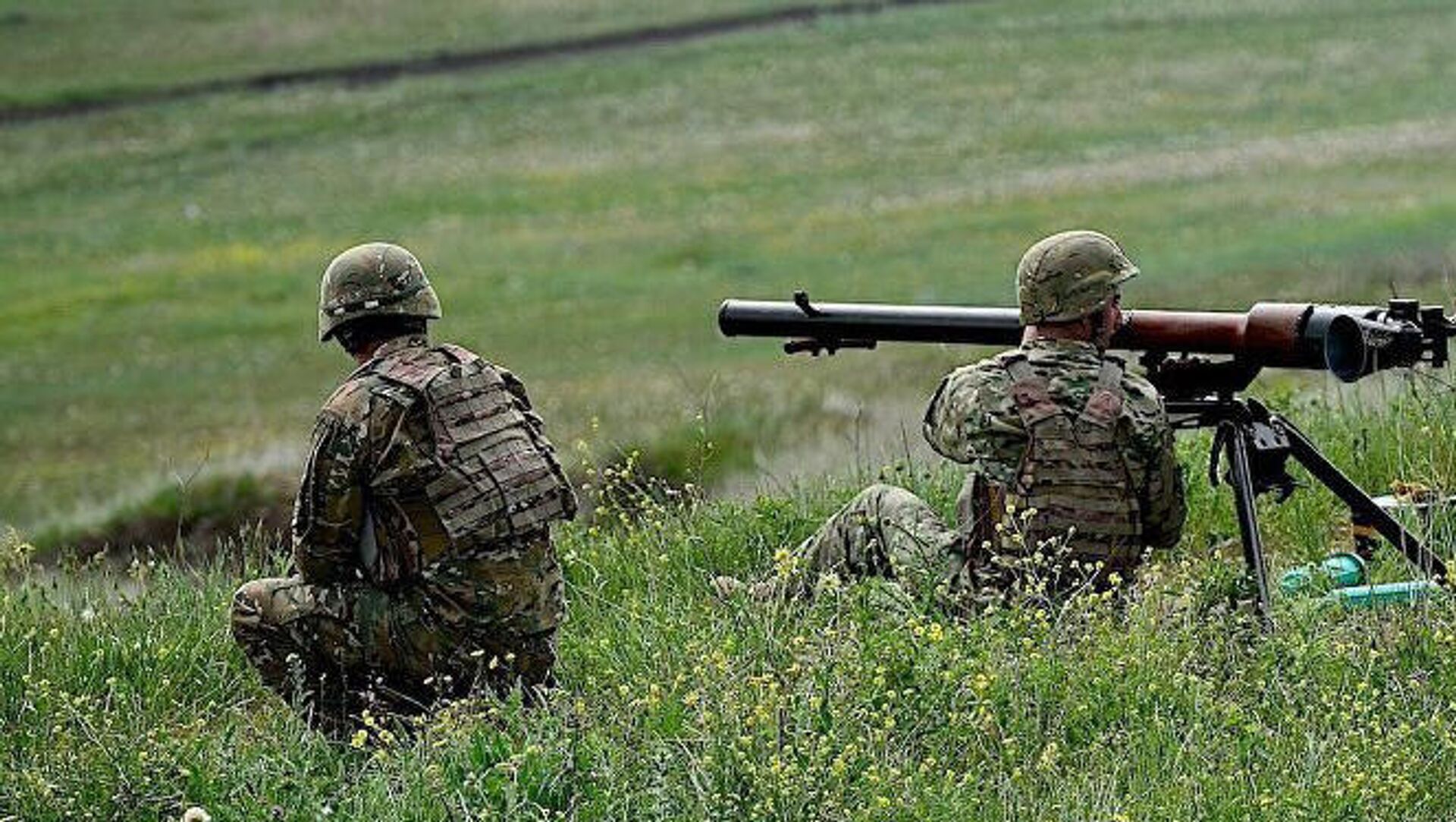 Военные учения с участием спецподразделений ВС Грузии, Турции и Азербайджана Кавказский орел Военные учения с участием спецподразделений ВС Грузии, Турции и Азербайджана Кавказский орел - РИА Новости, 1920, 07.10.2020