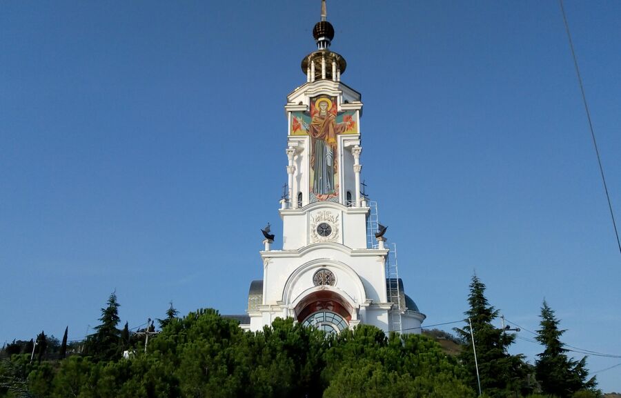 Храм-маяк в Малореченском Храм-маяк в Малореченском