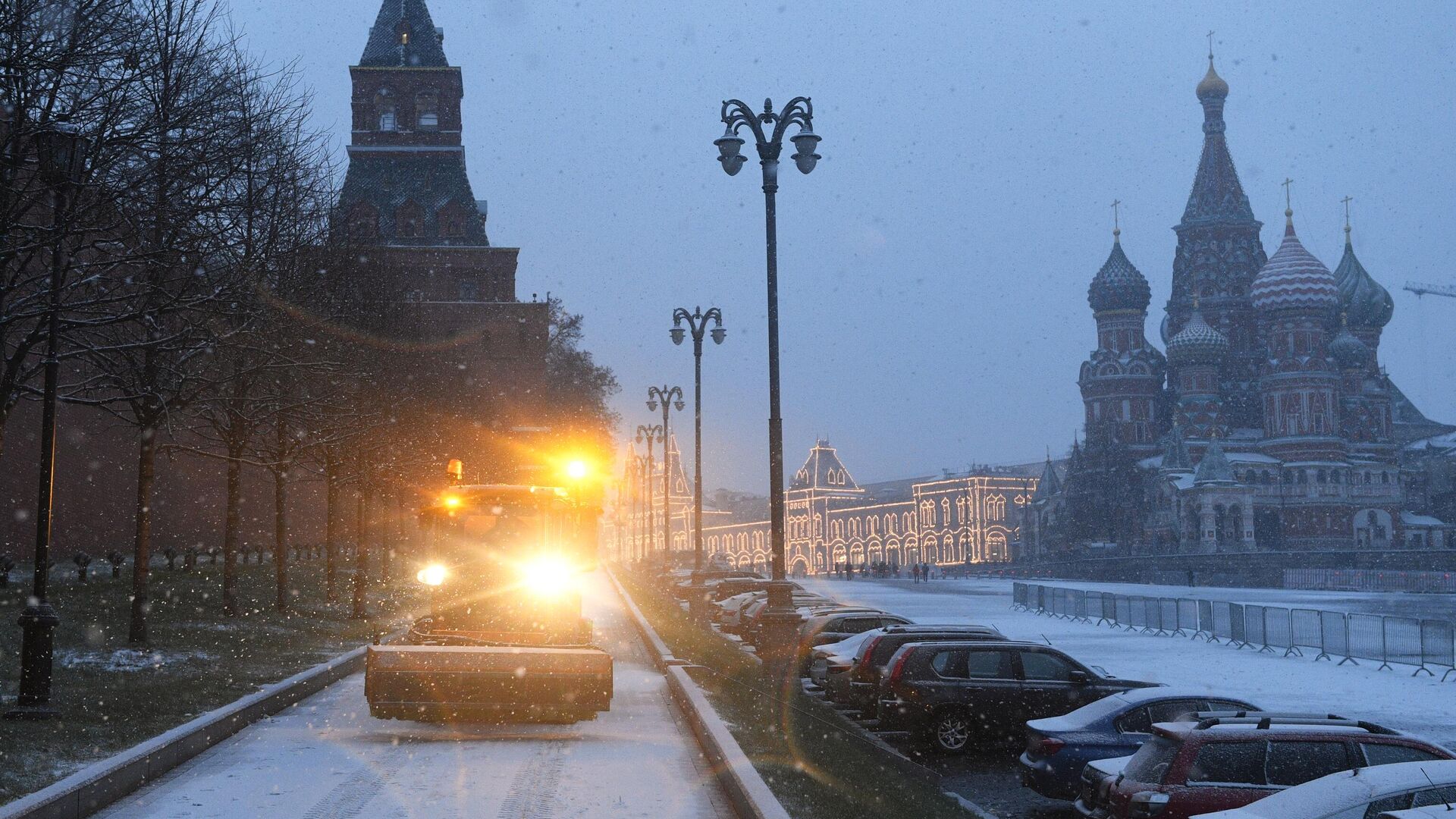 Зима в москве сегодня