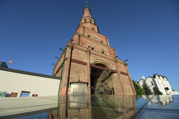 Башня Сююмбике в Казанском Кремле. Башня Сююмбике в Казанском Кремле.