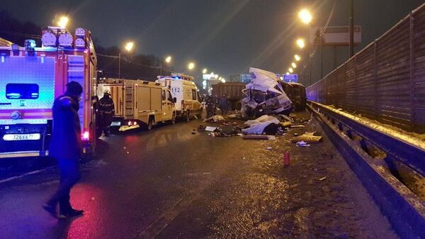 ДТП с военными автобусами в Подмосковье ДТП с военными автобусами в Подмосковье