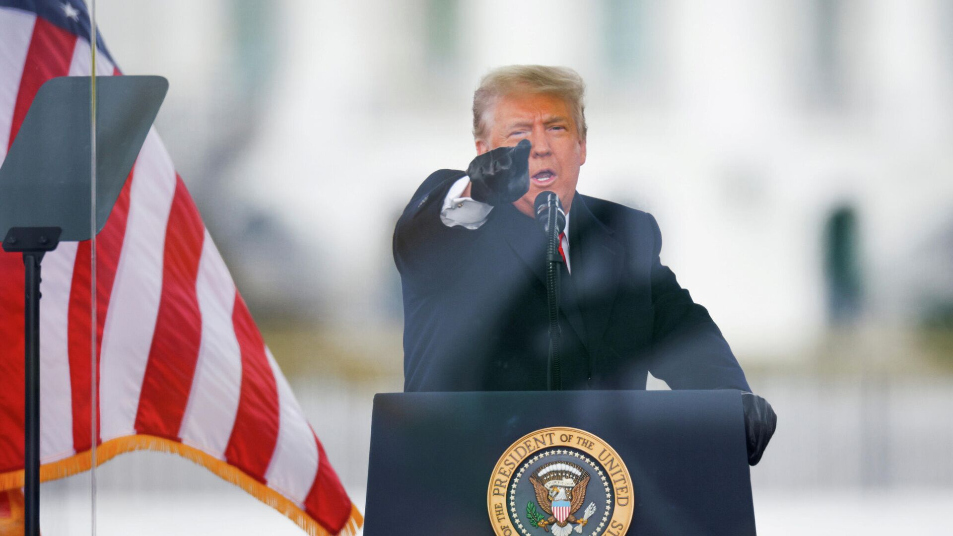 Президент США Дональд Трамп Президент США Дональд Трамп - РИА Новости, 1920, 10.02.2021