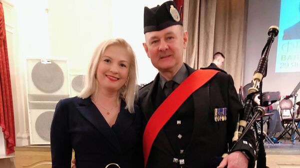 Олеся Соломатина и Дэвид Джонстон на первом фестивале им. Валерия Халилова. Январь 2020 года Олеся Соломатина и Дэвид Джонстон на первом фестивале им. Валерия Халилова. Январь 2020 года