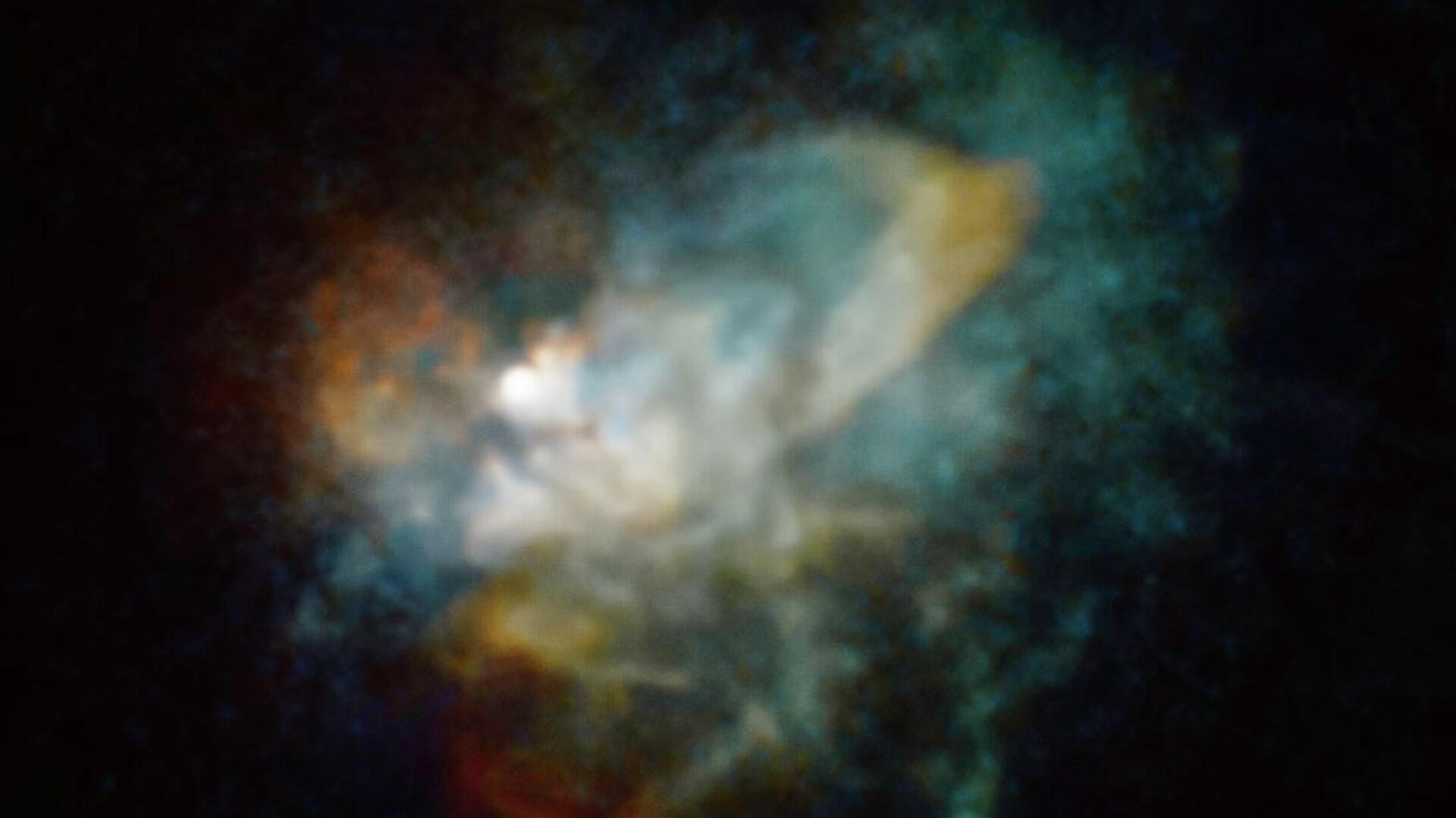 A giant nebula thrown out by star VY Canis Major - news from Russia today