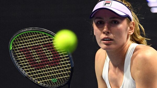 Александрова проиграла Брэди в первом раунде турнира в Цинциннати