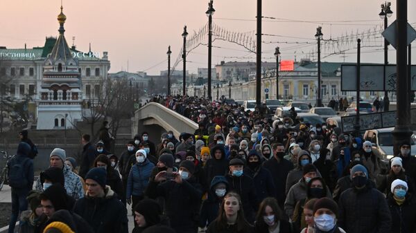 В сибирских городах прошли несогласованные акции