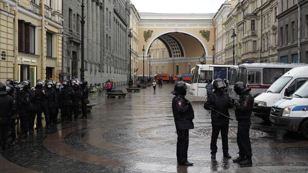 В Петербурге задержали 25 участников несогласованной акции