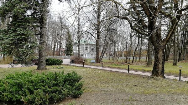 Парк в усадьбе Чайковского в Клину Парк в усадьбе Чайковского в Клину