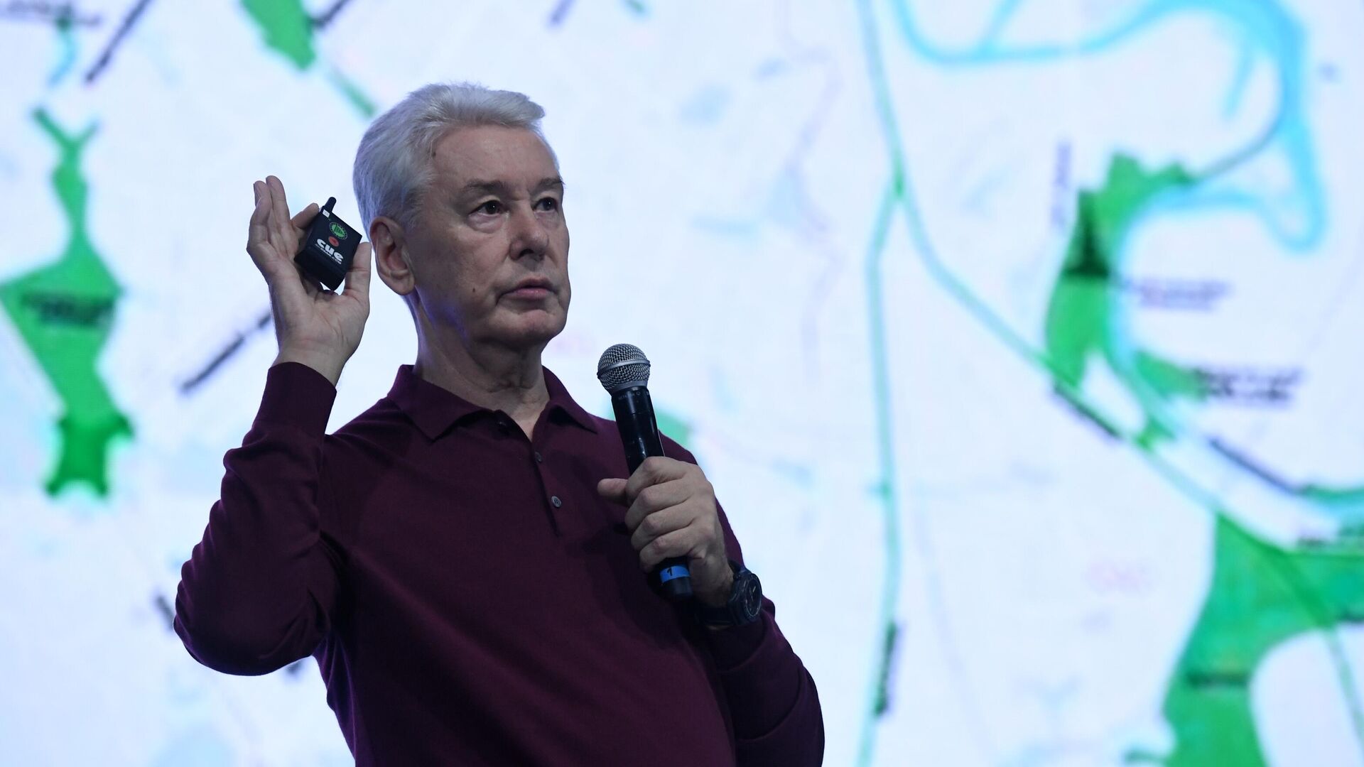 Мэр Москвы Сергей Собянин во время выступления на просветительском марафоне Новое знание Мэр Москвы Сергей Собянин во время выступления на просветительском марафоне Новое знание - РИА Новости, 1920, 08.06.2021