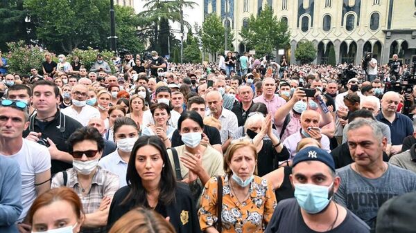В Грузии протестующие выдвинули премьеру ультиматум