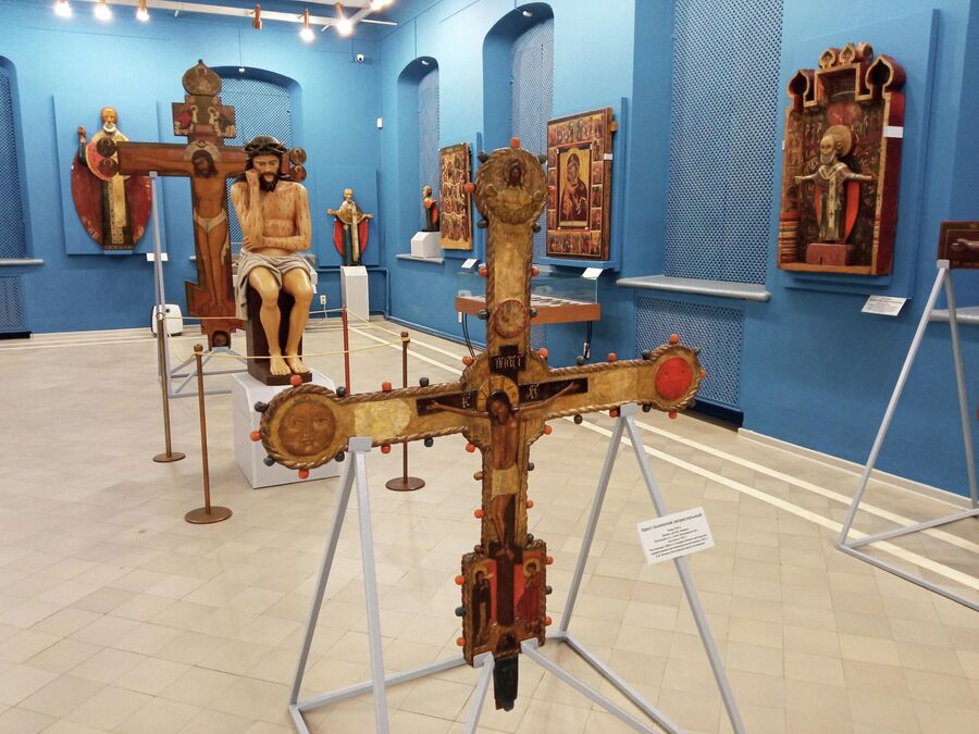 Романовский музей, выставка Иконы на рези Романовский музей, выставка Иконы на рези