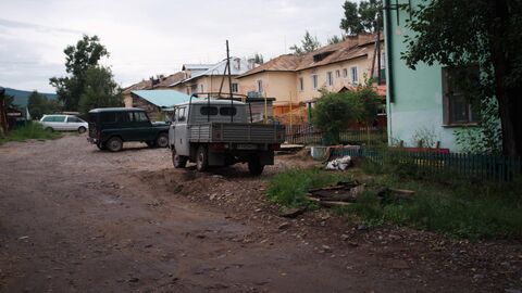 Улицы Балея после разлива Улицы Балея после разлива