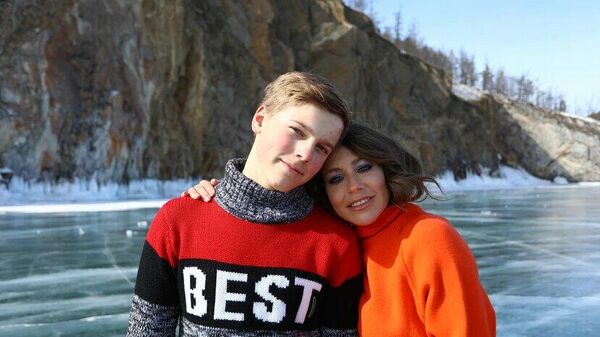 Артем и Юлия на Байкале