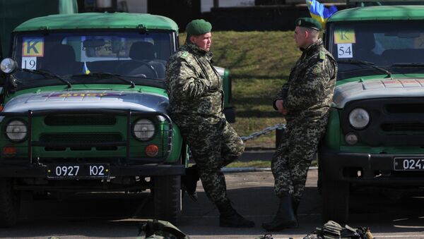 Украинские пограничники Украинские пограничники