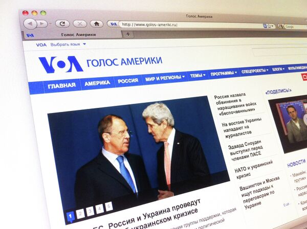 Сайт информационного интернет-ресурса Голос Америки Сайт информационного интернет-ресурса Голос Америки