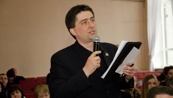 Депутат Горловского городского совета от партии Батькивщина Владимир Рыбак Депутат Горловского городского совета от партии Батькивщина Владимир Рыбак